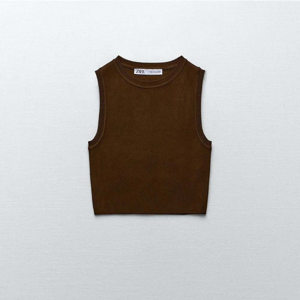 Zara Women's Brown Shirt